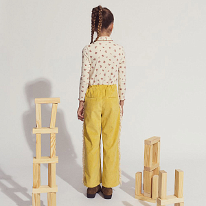 Брюки вельветовые Gingersnaps "Marion Horse", желтые